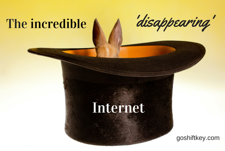 The incredible ‘disappearing’ Internet