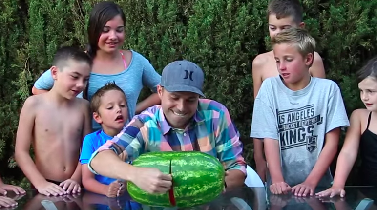 How to skin a watermelon